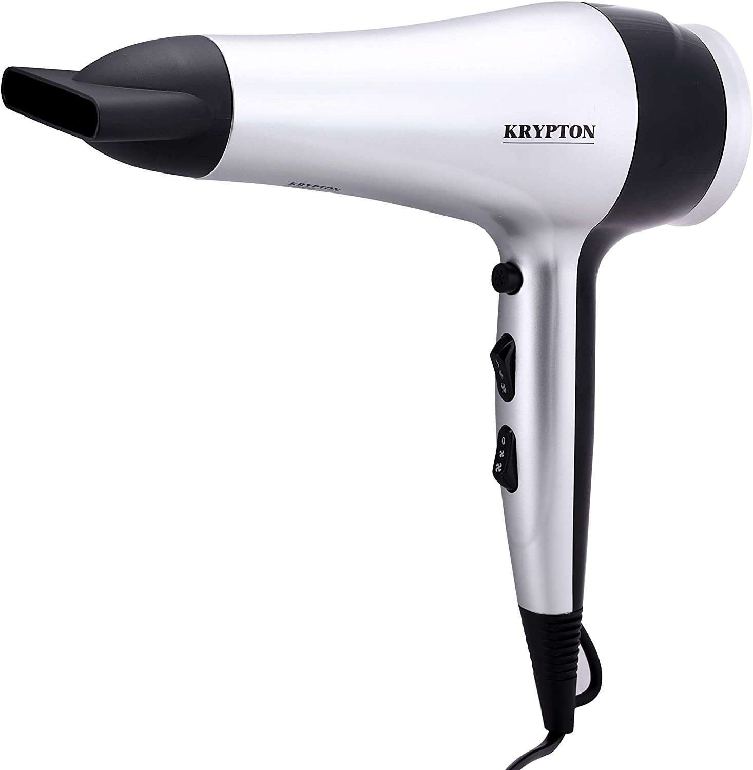 Krypton Hair Dryer Black & Silver