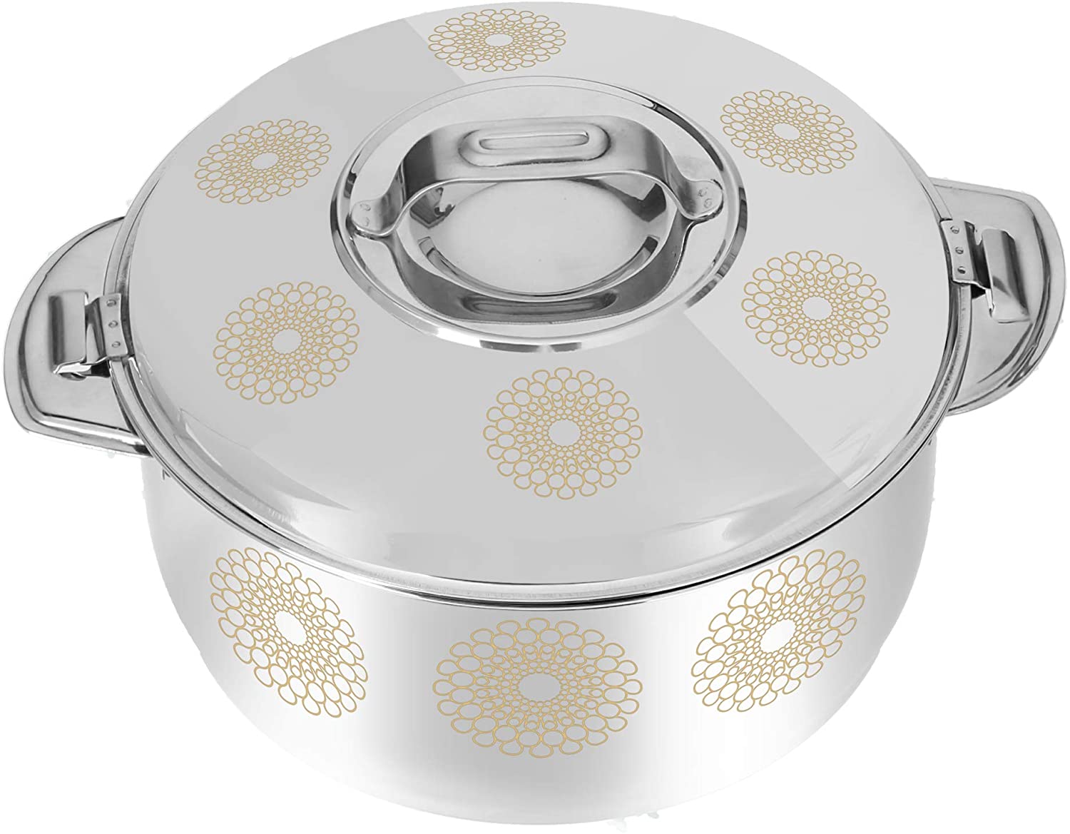 Royalford Stellar Laser Stainless Steel Hot Pot 4000 ml Multi Color