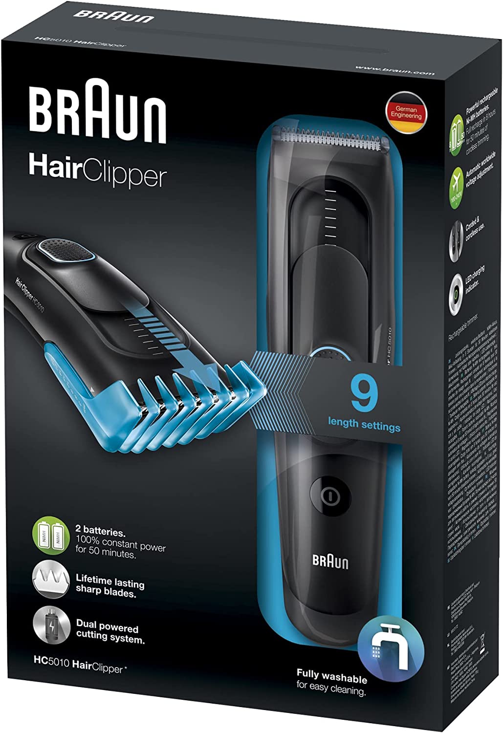 Braun Braun HC5010 40 Min Hair Clipper