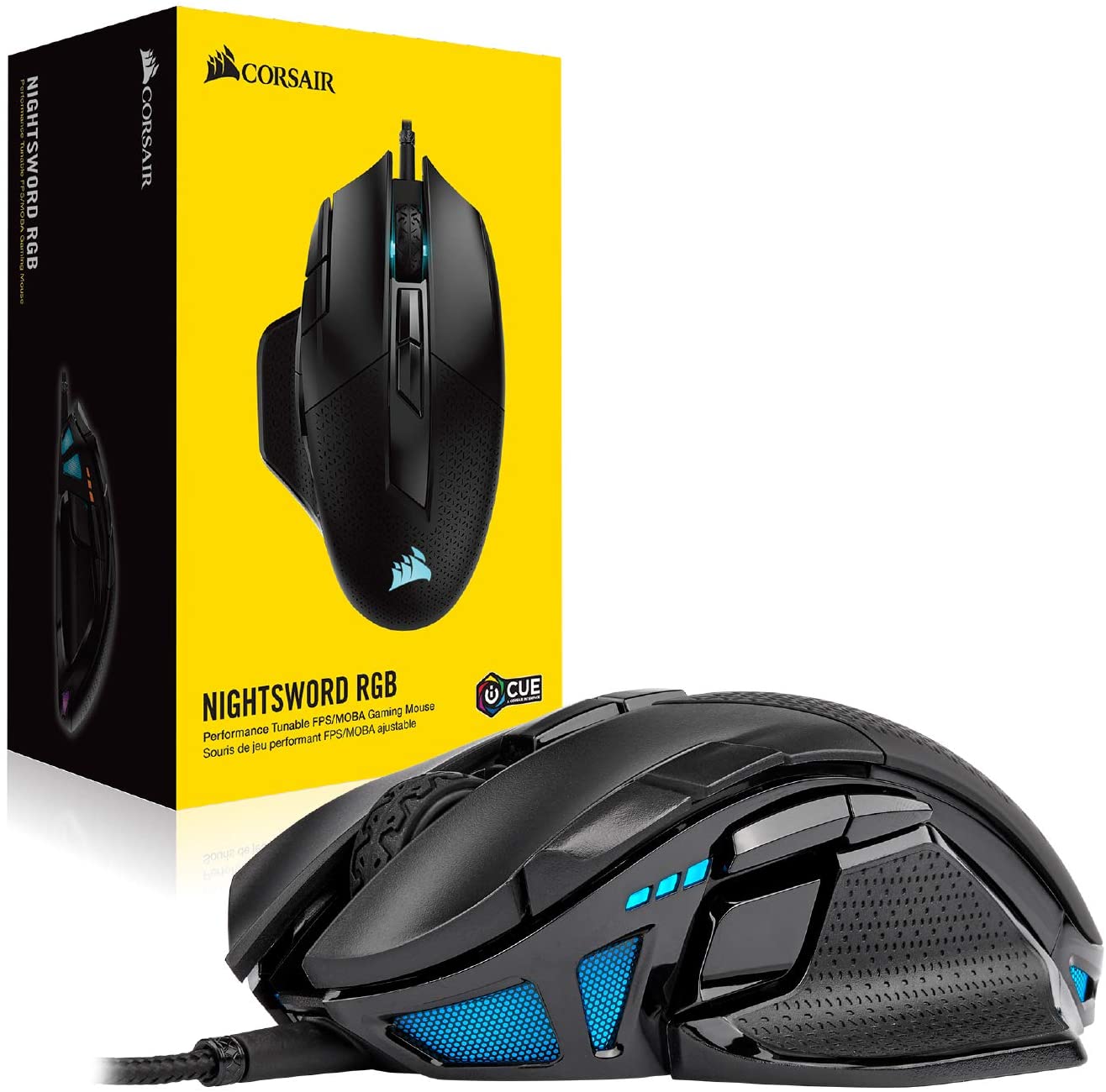 Corsair Nightsword RGB Gaming Mouse Black