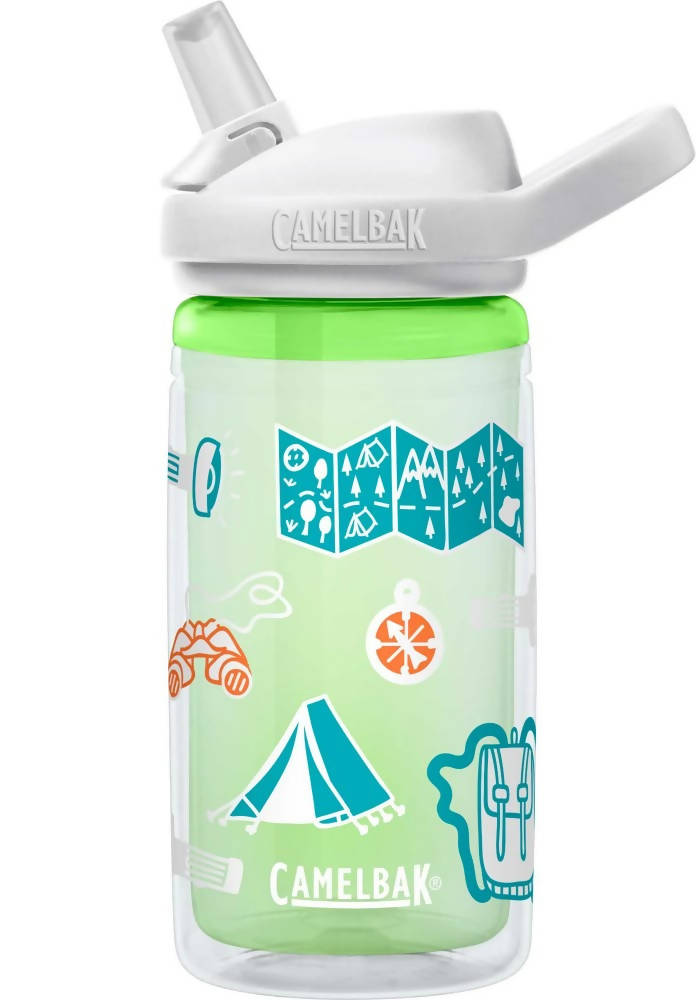 Camelbak Children's Sports Edd Kids Insulated 400ml Adventure Map Green