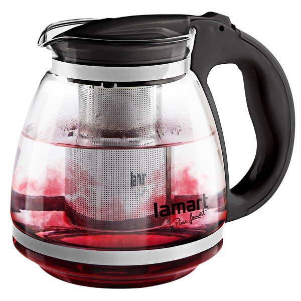 LAMART Verre Kettle 1.5L Black LT7027