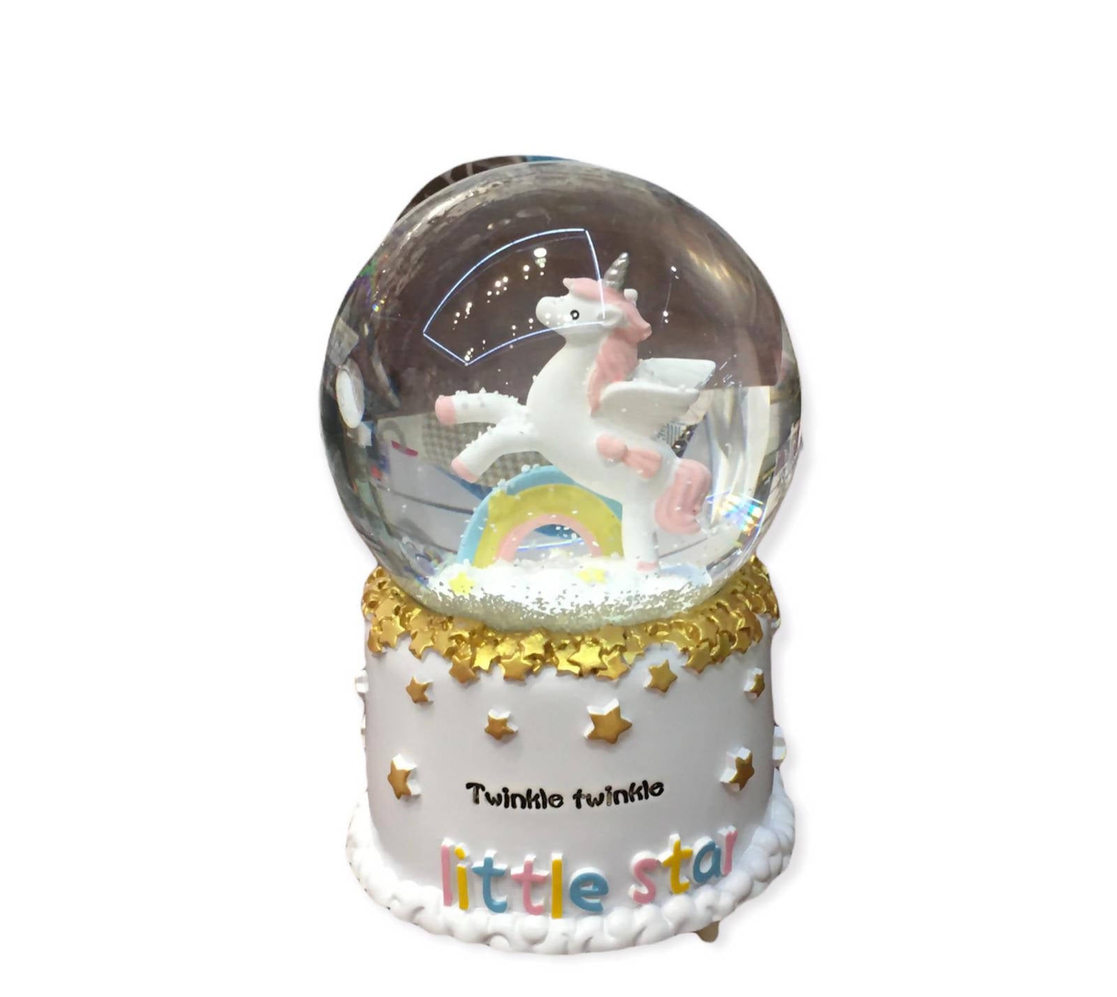 Creative Music Box Crystal Ball With Snow Music Decoration