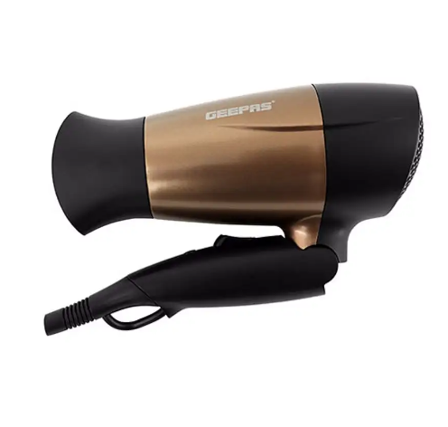 Geepas 1600 Watt Mini Hair Dryer With 2 Speed Control