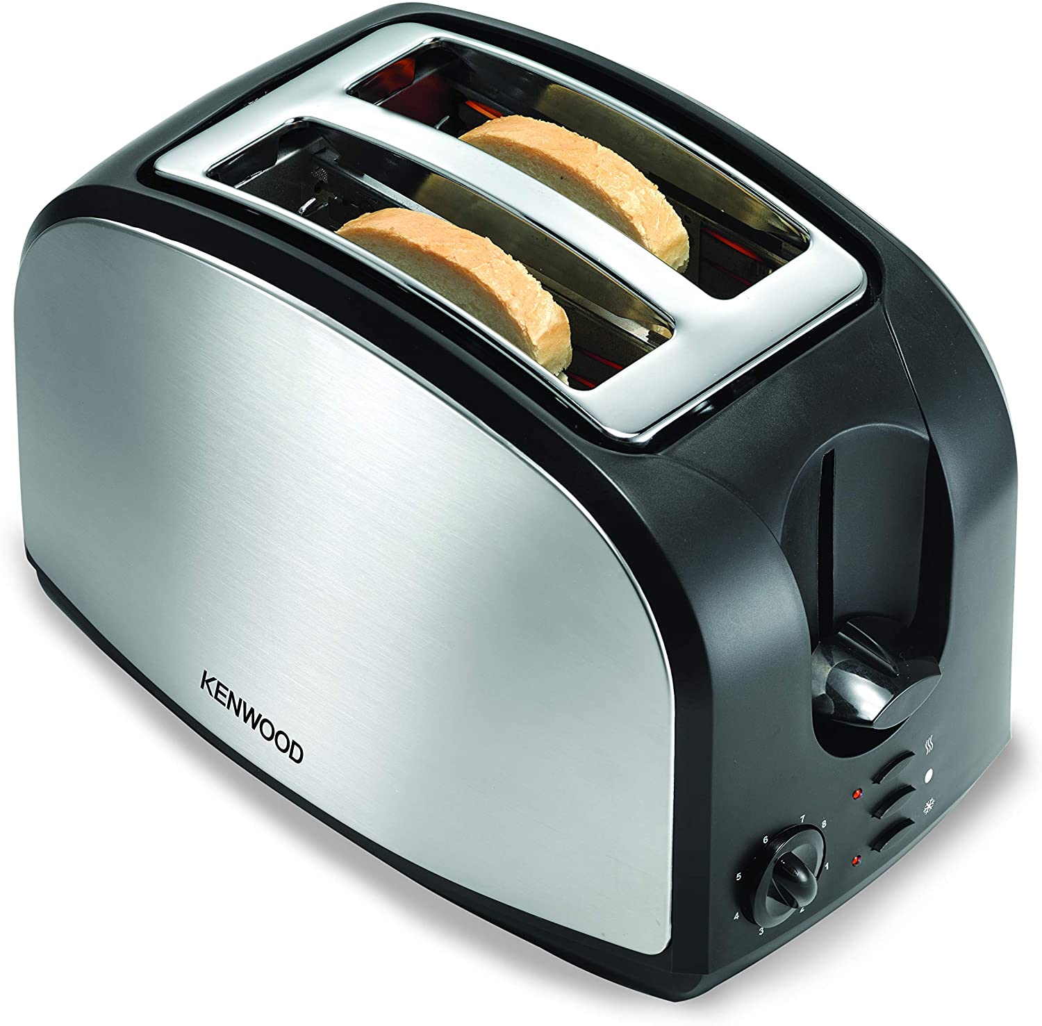 Kenwood Metal Wrap Stylish Premium Design 2 Slice Toaster TCM01.AOBK