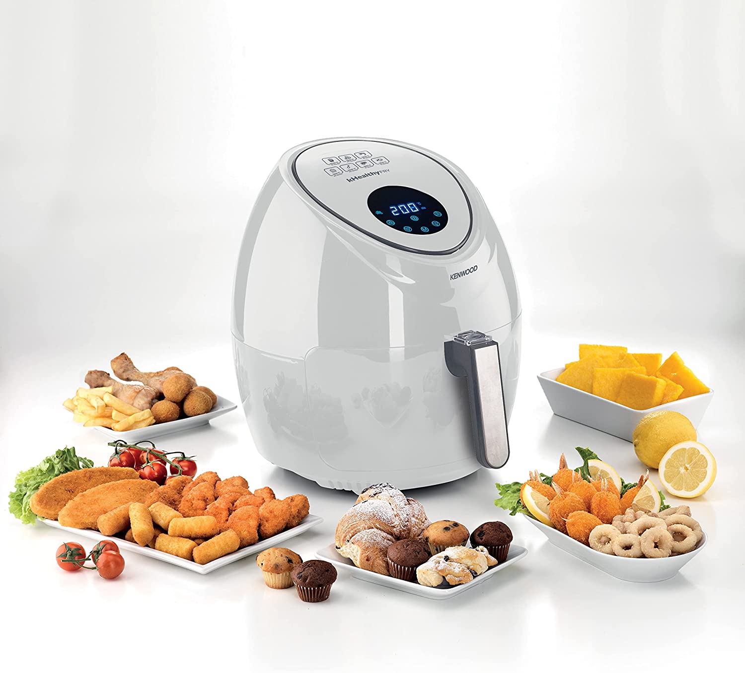 Kenwood Digital Air Fryer | Color White | Best Kitchen Appliances in Bahrain | Halabh