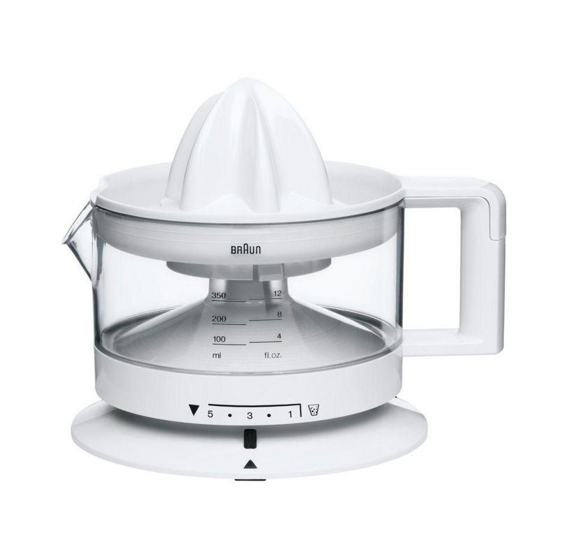 Braun Tribute Collection Citrus Juicer 20Watts White | Kitchen Appliances | Halabh.com