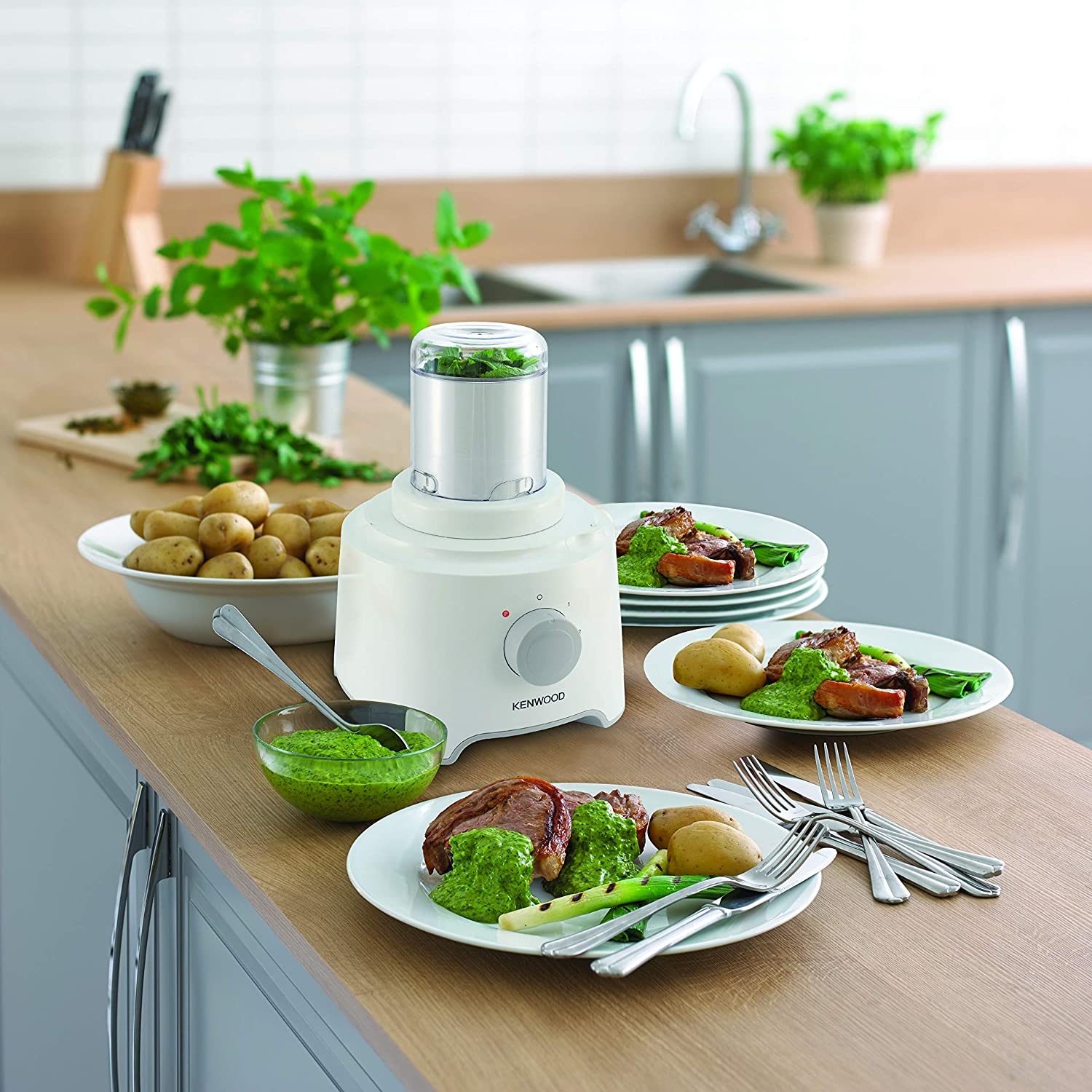 Kenwood Electronics FDP302WH 800W 2.1L White Food Processor