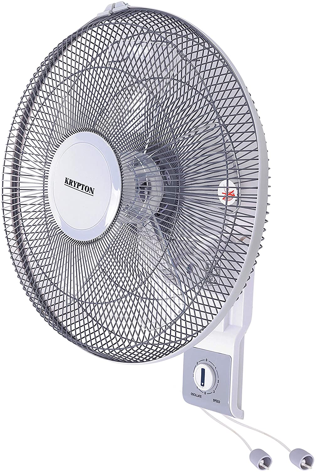 Krypton Wall Fan16 Inch White