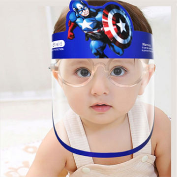 Face Shield for Kids with Cute Characters