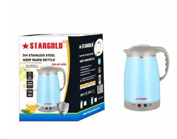 Stargold Electric Kettle 1.5L Blue & Grey