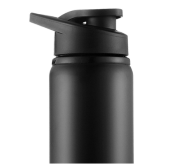 MTD 700ml Sports Water Drink Bottle Black