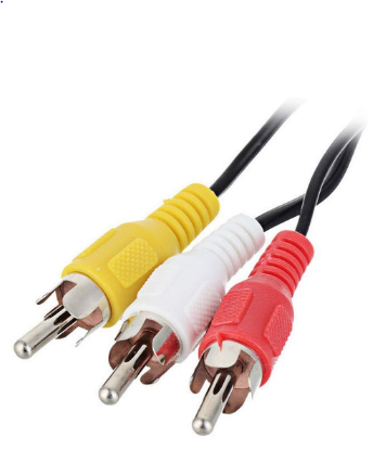 3 in 1 RCA AV Cable Audio Video 3.5mm Jack To 3 RCA Cable 112CM