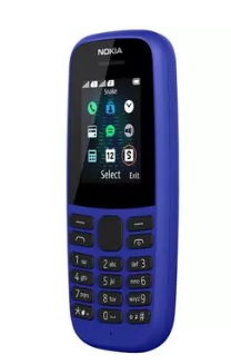 Nokia 105 2019 4MB RAM 2G Dual Sim Arabic Blue