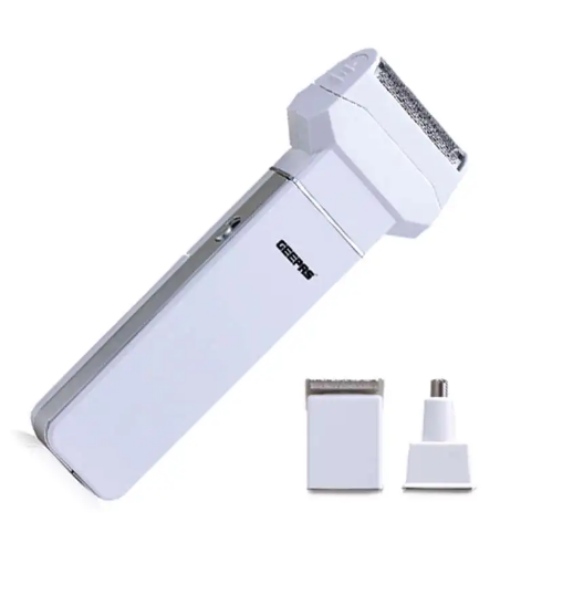 Geepas 3 in 1 Rechargeable Hair & Beard Trimmer