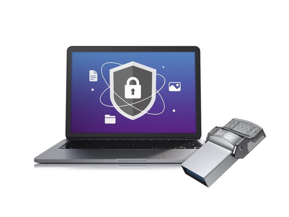 128GB Lexar Dual Type-C and Type-A USB 3.0 flash Drive