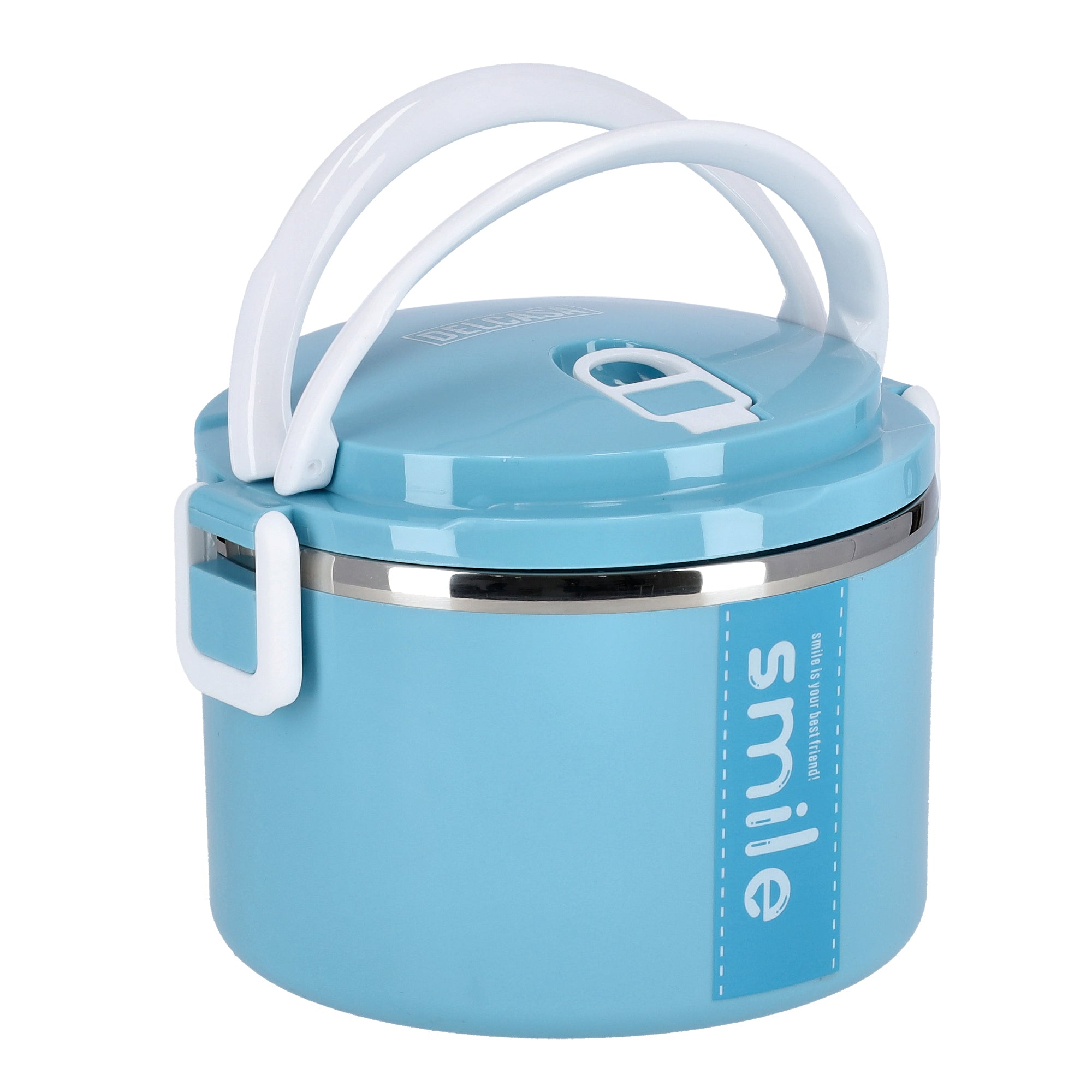 Delcasa Lunch Box | Capacity 1L | Color Blue | Kitchen Accessories in Bahrain | Halabh