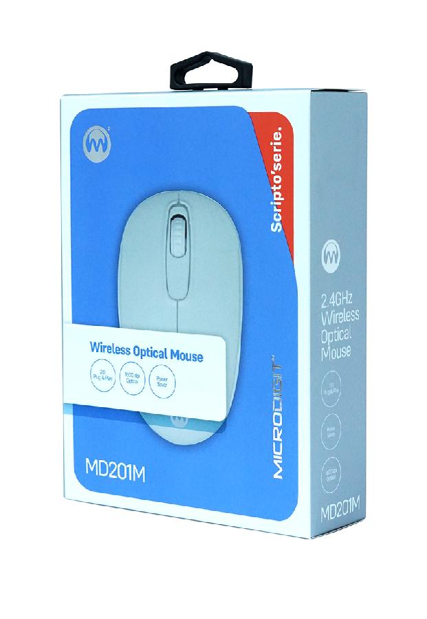 Microdigit Wireless Optical Mouse - MD201M