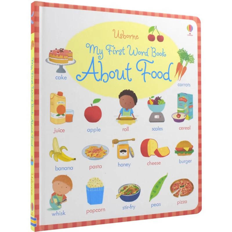 English Picture Board Book My First Word Book about Food English Dictionar