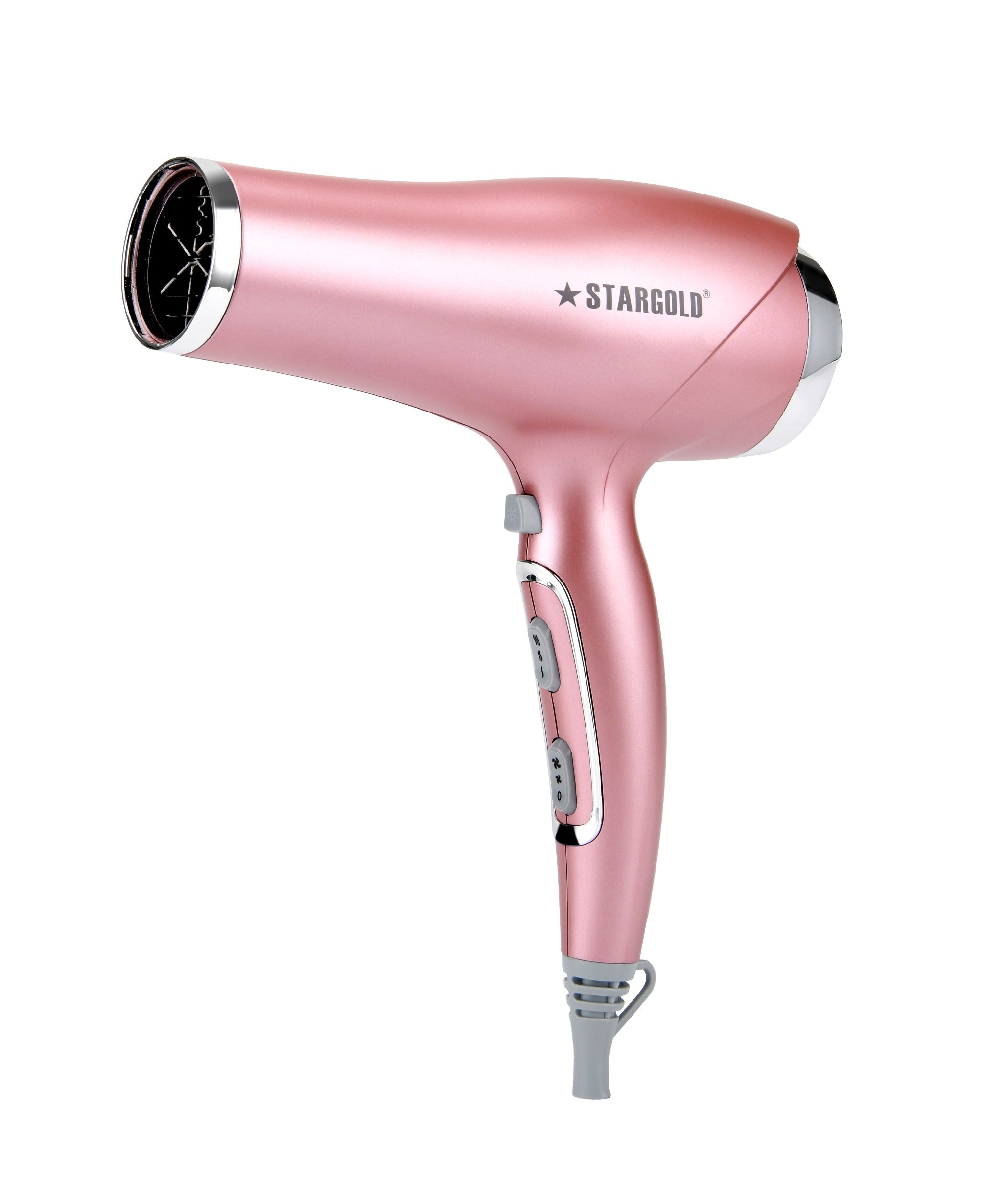 StarGold Lightweight Hair Dryer With Diffuser Concentrator | Color Pink | Best Personal Care Accessories in Bahrain | Halabh