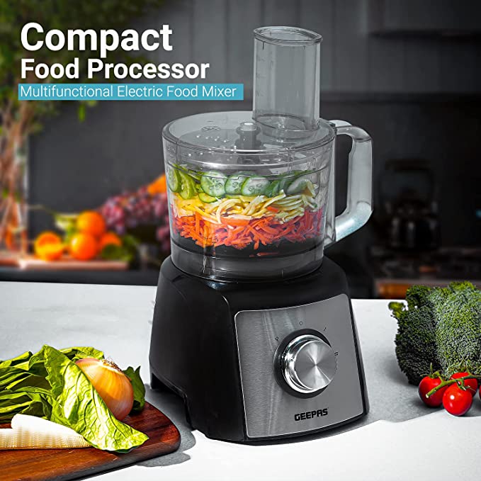 Geepas Mixed Mini Food Processor Mixed Material