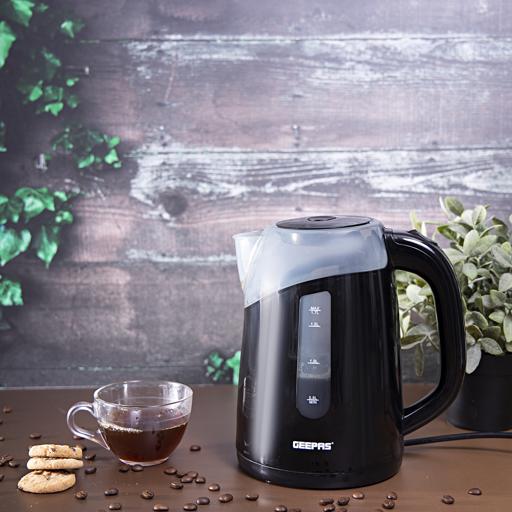 Geepas Electric Kettle 2200W Cordless Tea Kettle