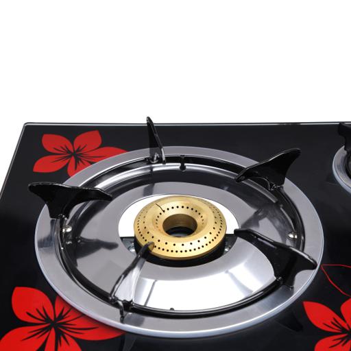 Geepas 3 Burner Gas Cooker Stainless Steel frame