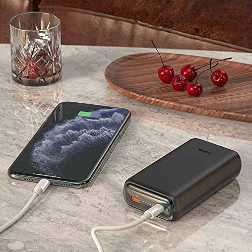 Hoco Compatible Power Bank 20000mAh Black