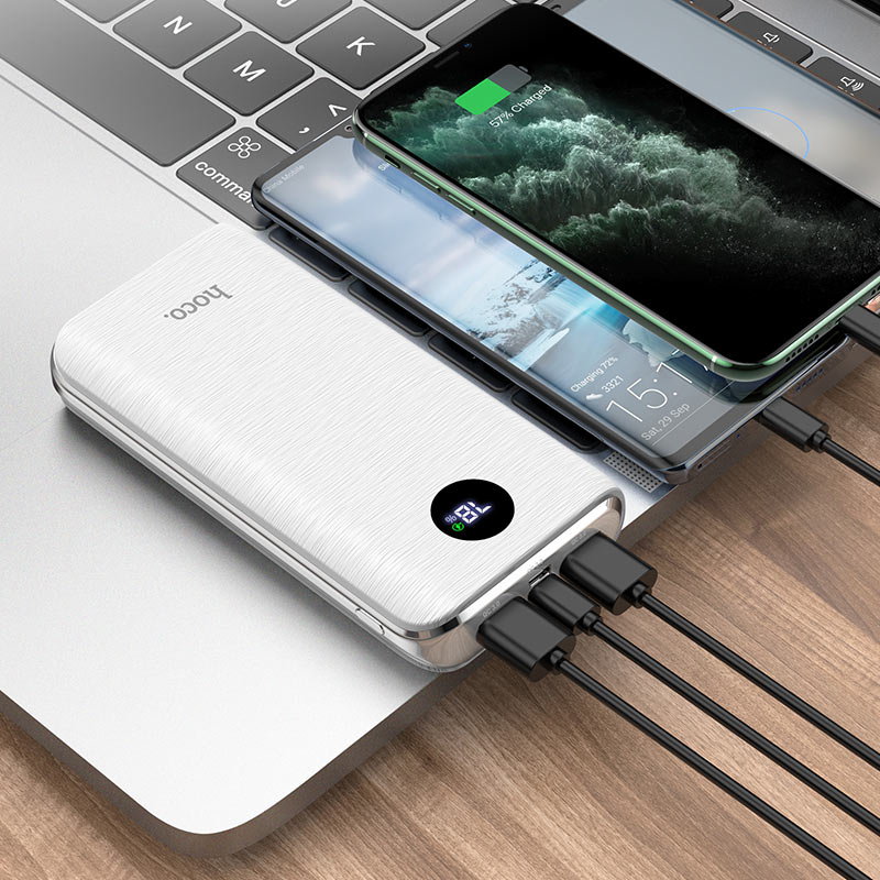 Hoco Power Bank Speed Flash 15000mAh White