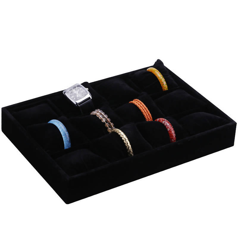 Watch And Accessories Organizer Storage WO-BLACK | watch storage | box | jewelry box | timepiece storage | luxury accessories | organizational products | elegant design | secure lock | Halabh.com