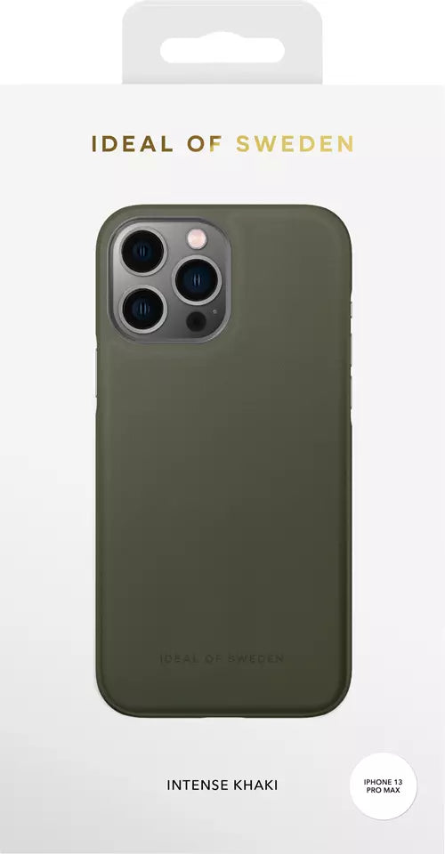 Ideal Of Sweden Atelier Premium Case Intense Khaki For IPhone 13 Pro Max