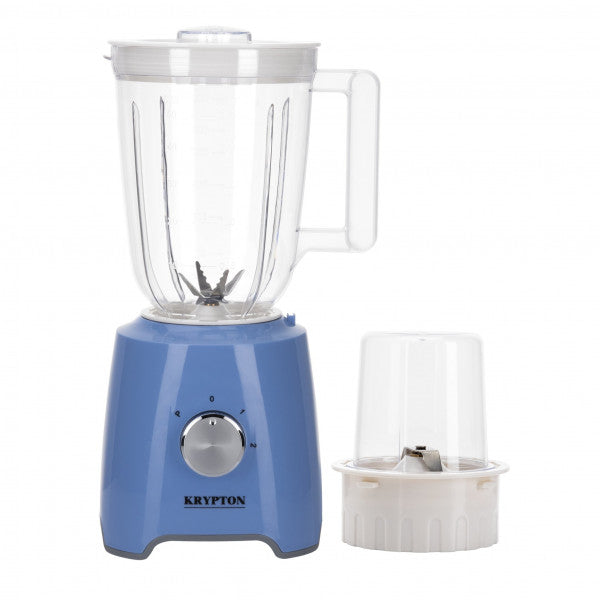 Krypton Blender 2 In 1 With 1.5L Unbreakable Jar Blue