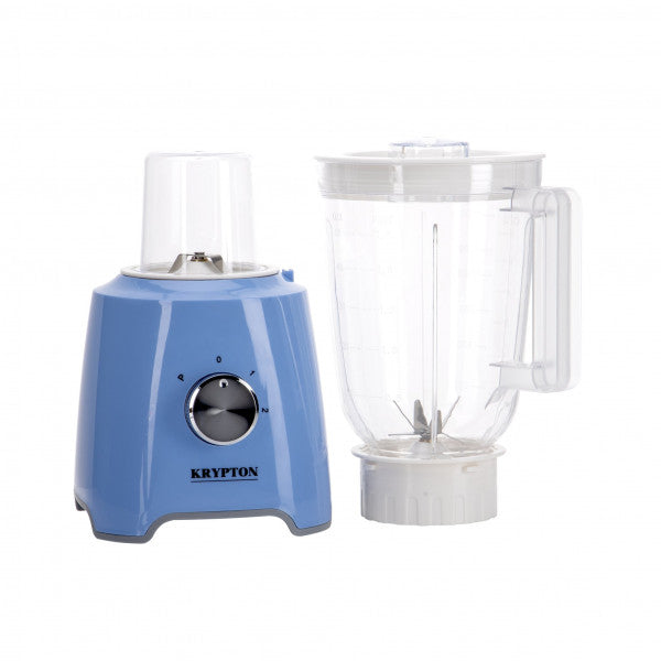 Krypton Blender 2 In 1 With 1.5L Unbreakable Jar Blue