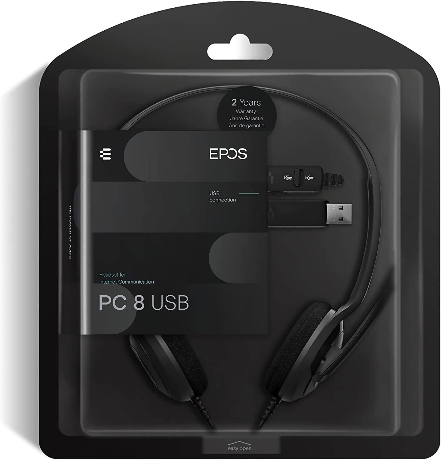 Epos Sennheiser Consumer Audio Sennheiser PC 8 USB Stereo USB Headset for PC & MAC