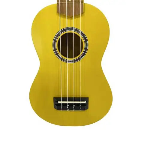 Lazer 21″ Soprano Ukulele Yellow LG863D