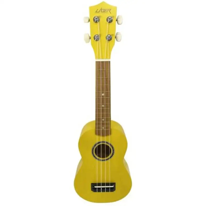 Lazer 21″ Soprano Ukulele Yellow LG863D