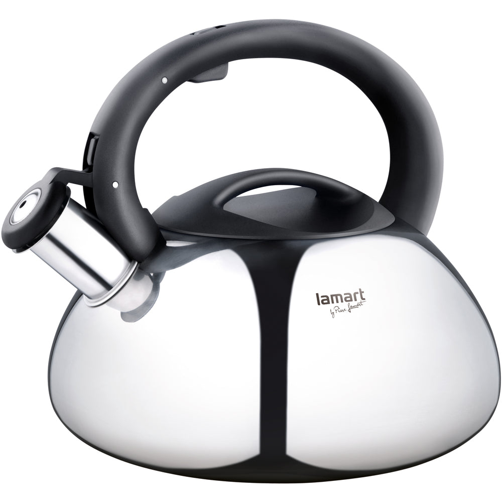 LAMART Argent 3L Tea kettle - Stainless Steel & Black LT7006