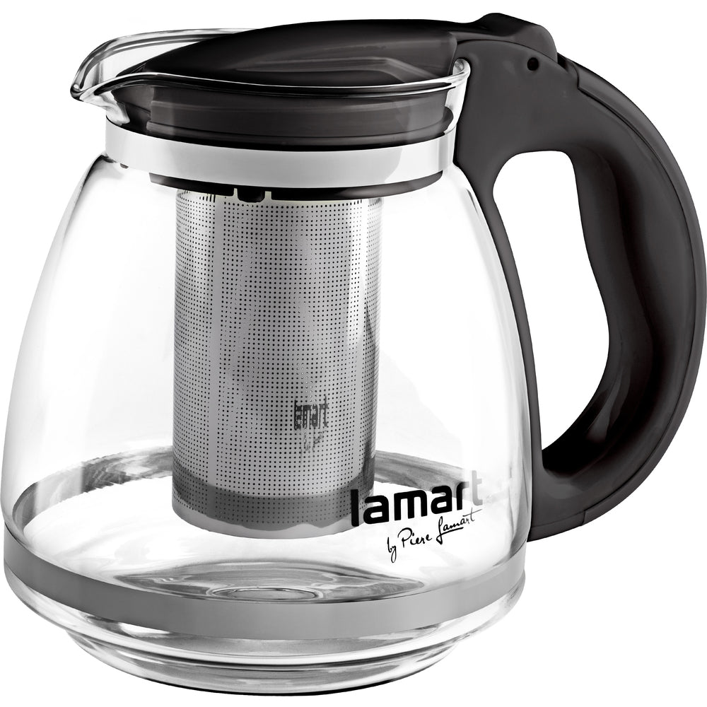 LAMART Verre Kettle 1.5L Black LT7027