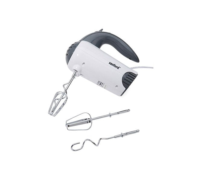 Sanford Hand Mixer 200 Watts SF1336HM BS White & Grey