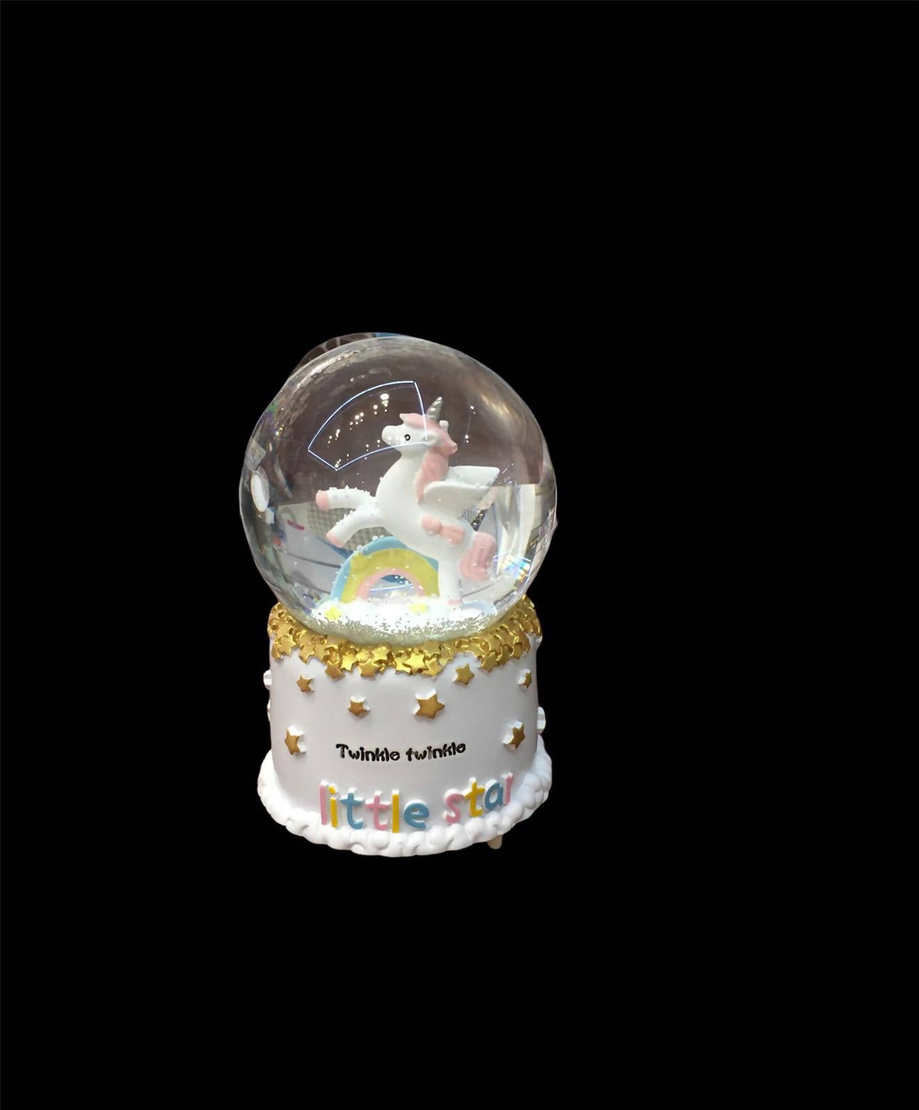 Creative Music Box Crystal Ball With Snow Music Decoration