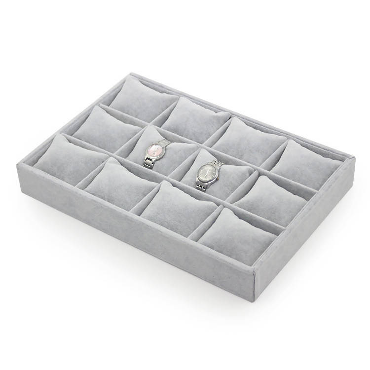 Watch And Accessories Organizer Storage WO-GREY | watch storage | box | jewelry box | timepiece storage | luxury accessories | organizational products | elegant design | secure lock | Halabh.com