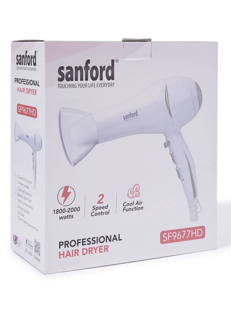 Sanford Hair Dryer 1800 Watts White