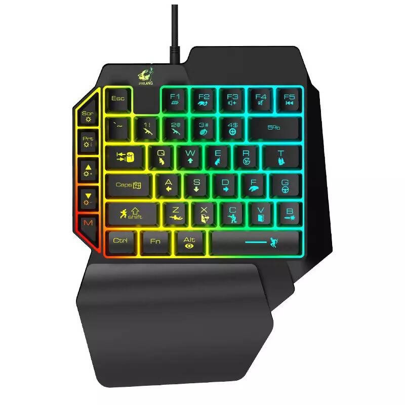 Single Hand Mechanical Gaming Keyboard