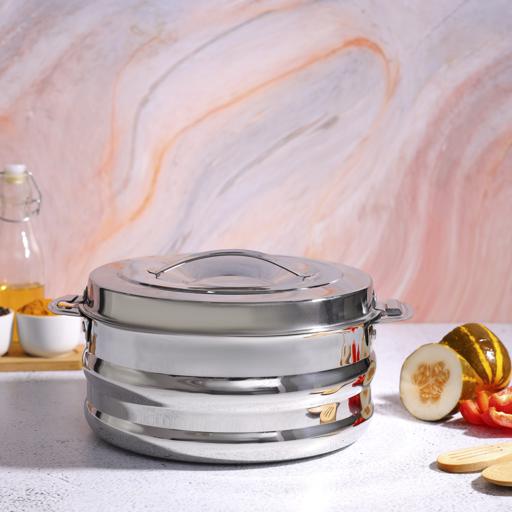 Royalford RF10543 Galaxy Double Wall Stainless Steel Hot Pot RF10543 3.5L Pot