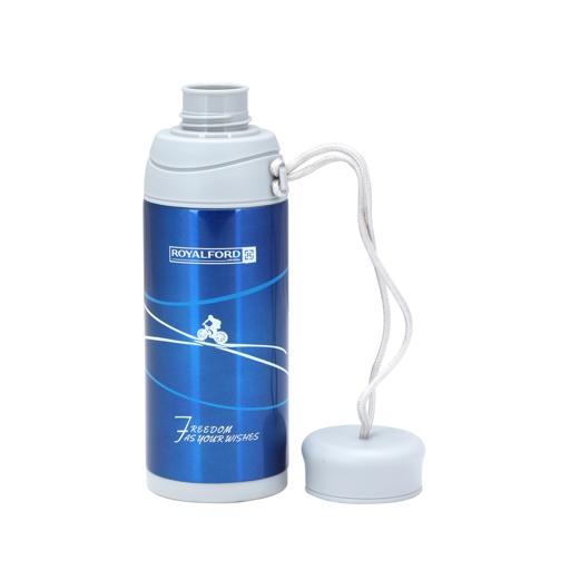 Royalford 320ml Stainless Steel Vacuum Bottle Blue