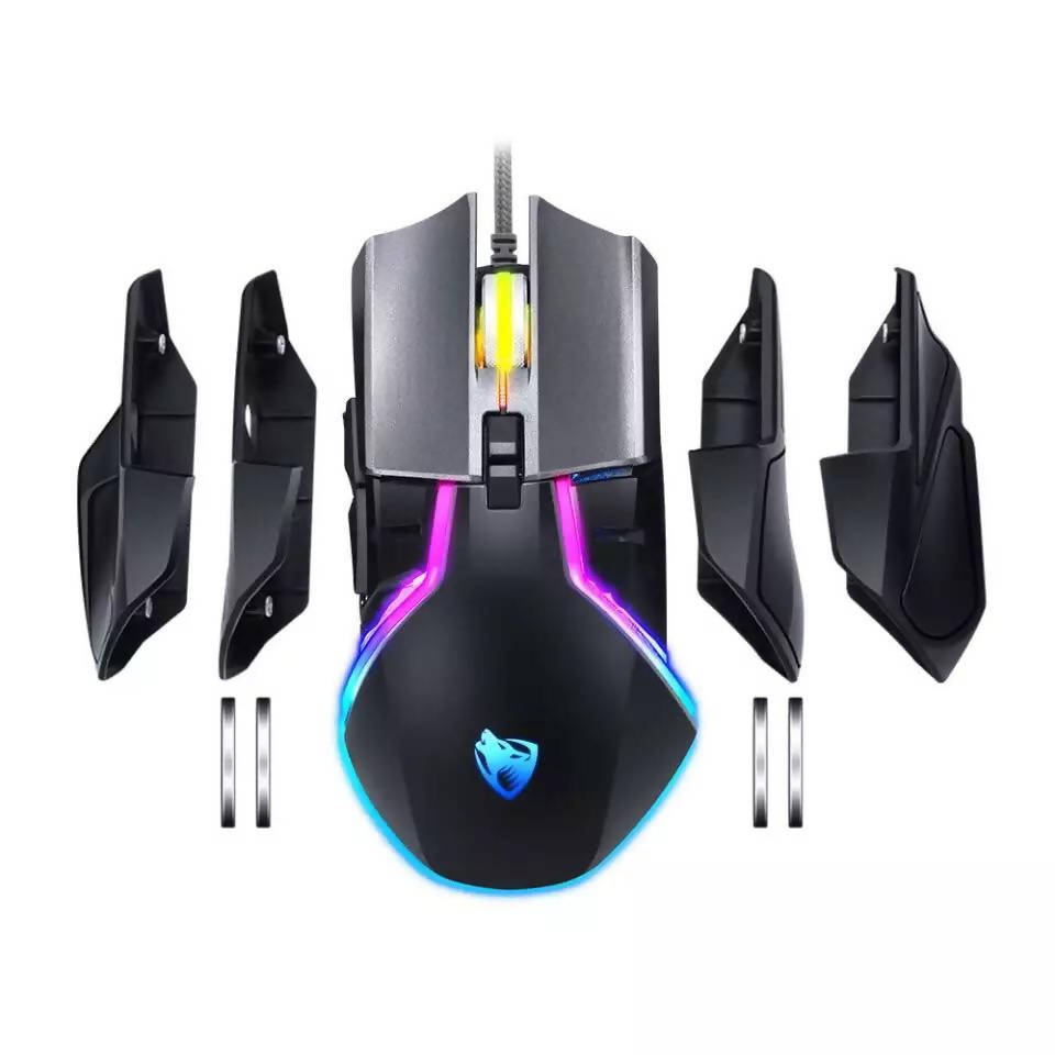 T-WOLF V11 Wired RGB Gaming Mouse