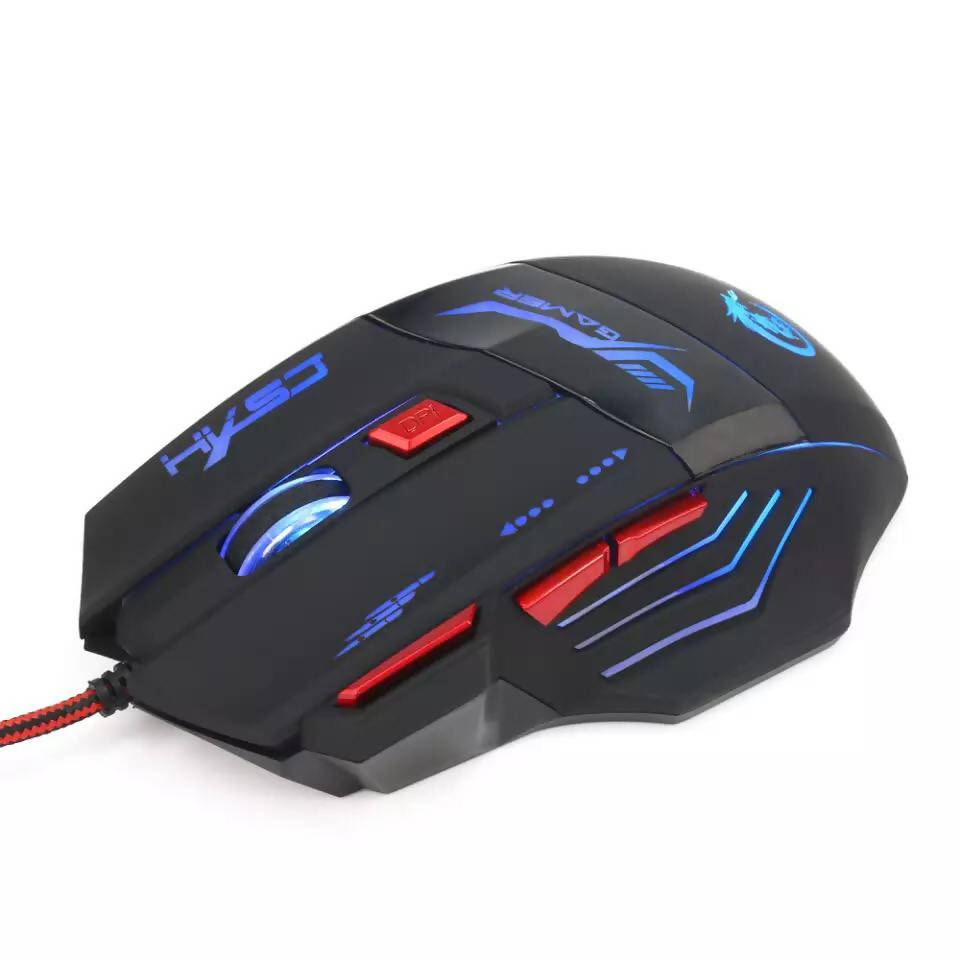 Professional Gaming Wired Mouse 5500 DPI