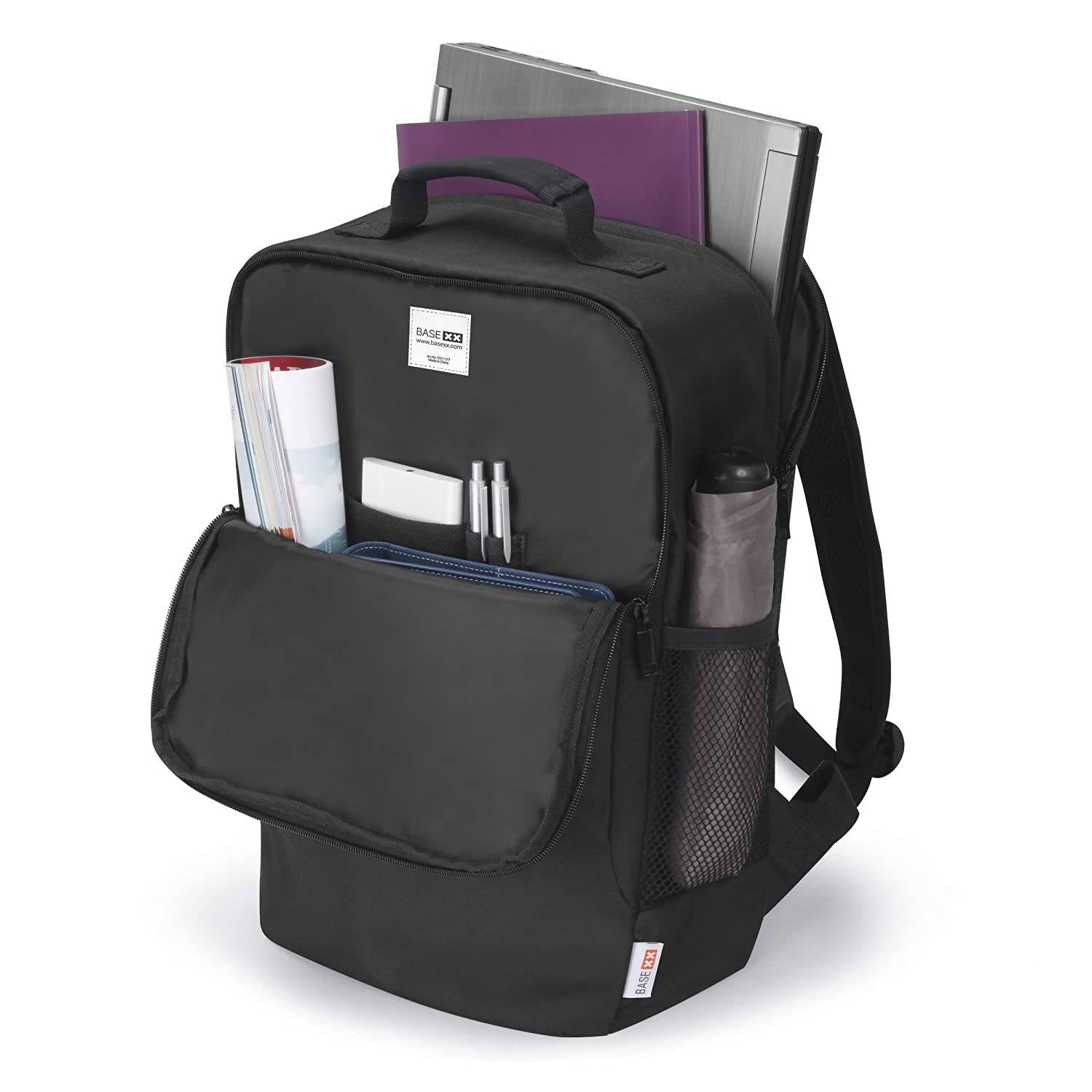 Dicota Base XX B 15.6 Cushioned Notebook Backpack Black