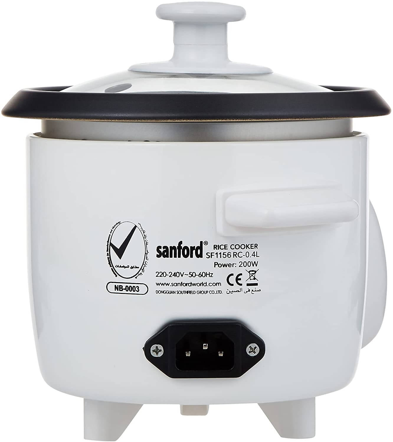 Sanford Rice Cooker 0.4 Litre White