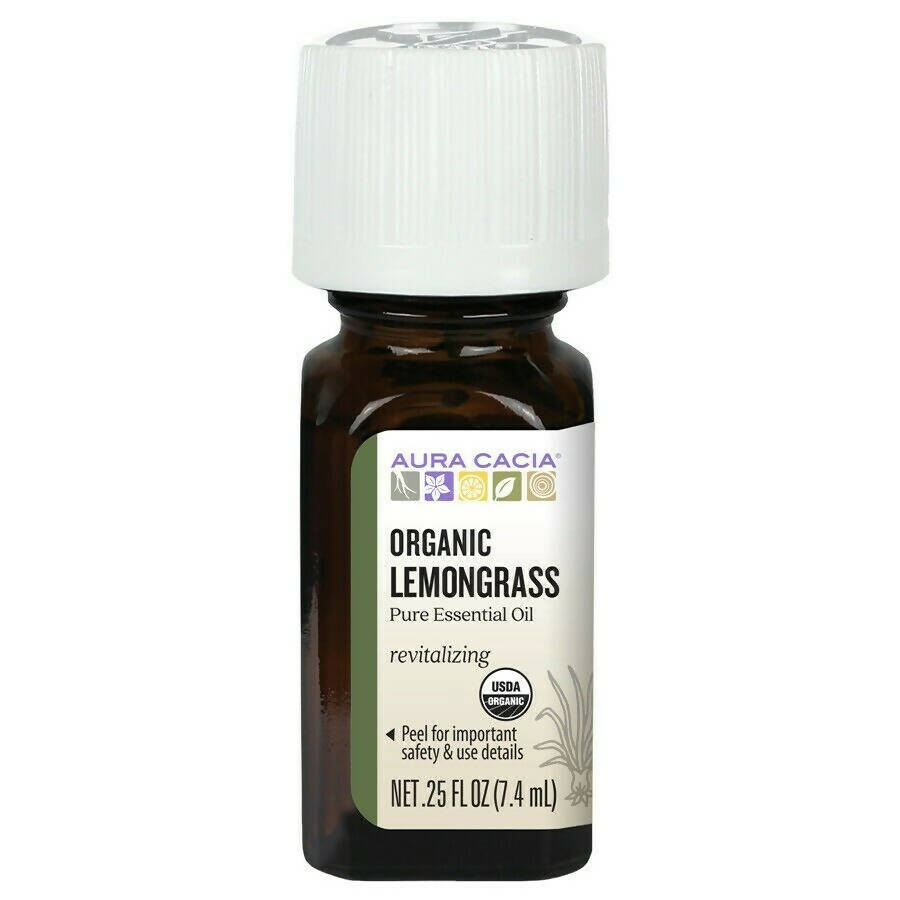 Aura Cacia Organic Essential Oil Lemongrass